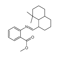 methyl 2-[[(octahydro-8,8-dimethyl-1-naphthyl)methylene]amino]benzoate picture