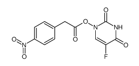 1-(p-nitrobenzyloxycarbonyl)-5-fluorouracil Structure