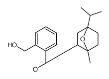 [2-[(1-methyl-4-propan-2-yl-7-oxabicyclo[2.2.1]heptan-2-yl)oxymethyl]phenyl]methanol结构式