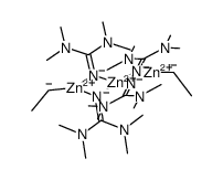 [Zn3(μ-1,1,3,3-tetramethylguanidinate))4(Et)2] Structure