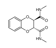 O,O'-o-phenylene-meso-tartaric acid bis-methylamide Structure