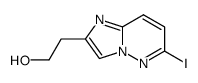 2-(6-iodoimidazo[1,2-b]pyridazin-2-yl)ethanol Structure