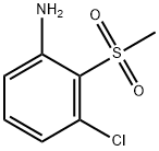 3-chloro-2-methanesulfonylaniline structure