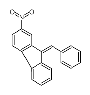 9-benzylidene-2-nitrofluorene Structure