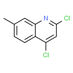 2,4-二氯-7-甲基喹啉结构式