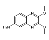 6-amino-2,3-dimethoxyquinoxaline结构式