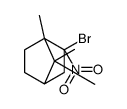 3-bromo-4,7,7-trimethyl-3-nitrobicyclo[2.2.1]heptane结构式