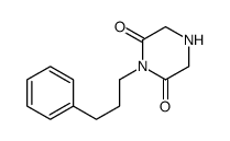 1-(3-phenylpropyl)piperazine-2,6-dione Structure