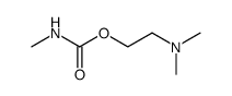 Dimethylaminoethyl methylcarbamate Structure