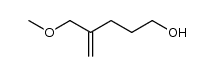 4-(Methoxymethyl)-4-penten-1-ol结构式