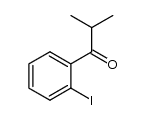 1-(2-iodophenyl)-2-methylpropan-1-one结构式