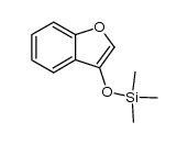 3-[(Trimethylsilyl)oxy]benzofuran结构式