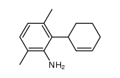6-(cyclohex-2-en-1-yl)-2,5-dimethylaniline结构式