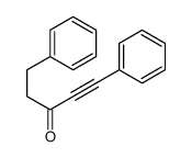 1,5-diphenylpent-1-yn-3-one Structure