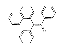 α,N-diphenyl-α-(1-naphthyl) nitrone结构式