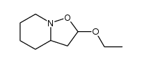 2-ethoxyhexahydro-2H-isoxazolo[2,3-a]pyridine Structure