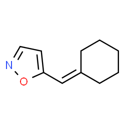 Isoxazole, 5-(cyclohexylidenemethyl)- (9CI)结构式