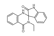 3'-ethyl-1'H-spiro[indoline-3,2'-quinazoline]-2,4'(3'H)-dione结构式