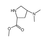 methyl (4R)-4-(dimethylamino)-L-prolinate(SALTDATA: 2HCl) Structure