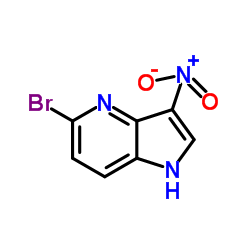 5-Bromo-3-nitro-4-azaindole Structure