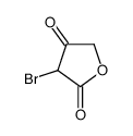 3-bromooxolane-2,4-dione结构式