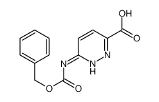6-(Cbz-aMino)-3-pyridazinecarboxylic Acid Structure