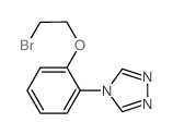 4-(2-(2-BROMOETHOXY)PHENYL)-4H-1,2,4-TRIAZOLE Structure