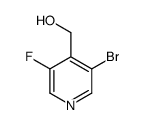 (3-bromo-5-fluoropyridin-4-yl)methanol structure