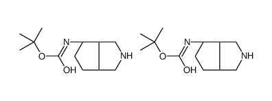 Tert-Butyl ((1S,5R,6S)-3-Azabicyclo[3.3.0]Octan-6-Yl)Carbamate Structure
