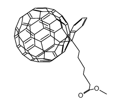 (6,6)-phenyl-C61 Methyl-hexanoate Structure