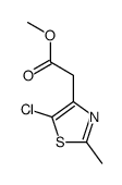 METHYL2-(5-CHLORO-2-METHYLTHIAZOL-4-YL)ACETATE picture