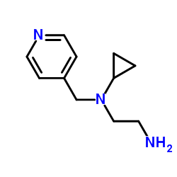 N-Cyclopropyl-N-(4-pyridinylmethyl)-1,2-ethanediamine Structure