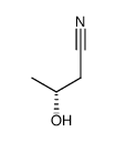 (r)-(-)-3-hydroxybutyronitrile Structure