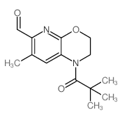 7-Methyl-1-pivaloyl-2,3-dihydro-1H-pyrido[2,3-b]-[1,4]oxazine-6-carbaldehyde structure