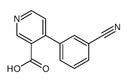 4-(3-cyanophenyl)pyridine-3-carboxylic acid结构式