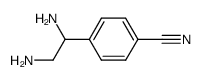 Benzonitrile,4-(1,2-diaminoethyl)-结构式