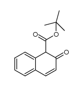 tert-butyl 2-oxo-1,2-dihydronaphthalene-1-carboxylate Structure