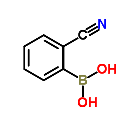 2-Cyanophenylboronic Acid Structure