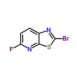 2-Bromo-5-fluorothiazolo[5, 4-b]pyridine Structure