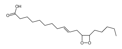 11-(4-pentyldioxetan-3-yl)undec-9-enoic acid Structure