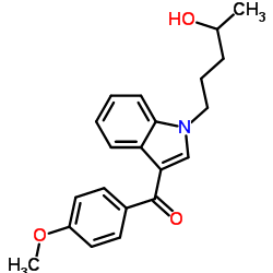 RCS-4 N-(4-hydroxypentyl) metabolite Structure