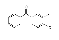 4-benzoyl-2,6-dimethylanisole结构式