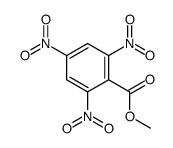 methyl 2,4,6-trinitrobenzoate结构式