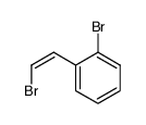 1-bromo-2-[(Z)-2-bromoethenyl]benzene Structure