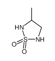 3-methyl-1,2,5-thiadiazolidine 1,1-dioxide结构式