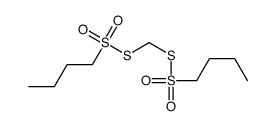 1-(butylsulfonylsulfanylmethylsulfanylsulfonyl)butane Structure