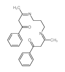 1-Butanone,3,3'-(1,3-propanediyldinitrilo)bis[1-phenyl-结构式