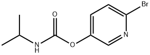 6-Bromopyridin-3-yl isopropylcarbamate structure