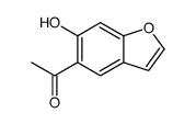 1-(6-HYDROXYBENZOFURAN-5-YL)ETHANONE structure