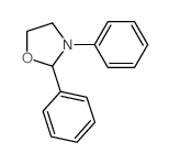 Oxazolidine,2,3-diphenyl- structure